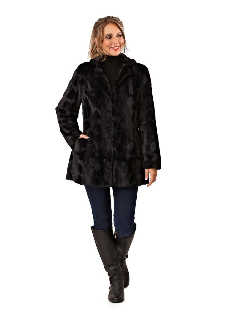 Seller information Women's Fashion Fur collar Faux Fox Fur Shawl Coat. Clothes Type: Fur & Faux Fur Material: Faux Fur Type: Sleeveless Vest Shirt Length: Medium Length Embellishment: Fur Season: Fall,Spring,Winter. Hooded Flare Coat with Tie Belt. Hooded Flare Coat .